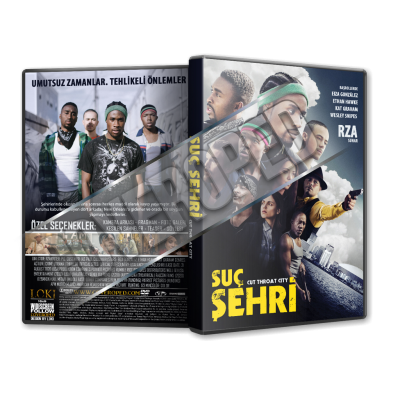 Cut Throat City - 2020 Türkçe Dvd cover Tasarımı